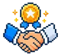 Pixel handshake