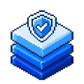Pixel stack of layers